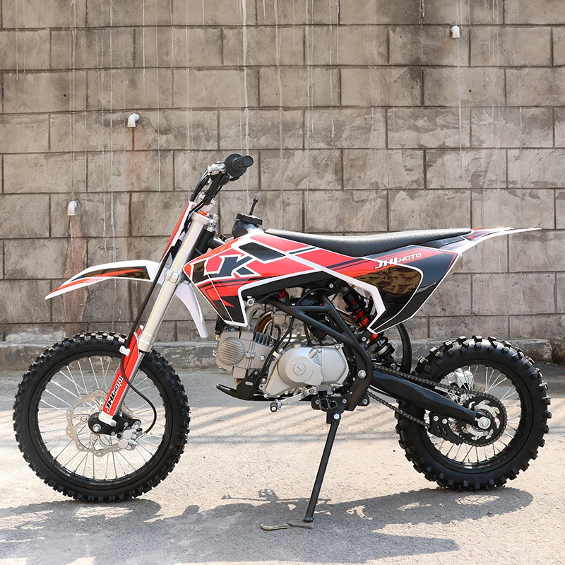 

Cheaper Four Strokes 17 inch Wheel Dirt Bikes 110CC 125CC automatic gear /Kick Start For Sale with CE