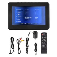 Portable Digital TV 7 Inch ATSC USB Storage Card TV Function Rechargeable 1080P LED Digital Television Portable Digital TV - Image 6