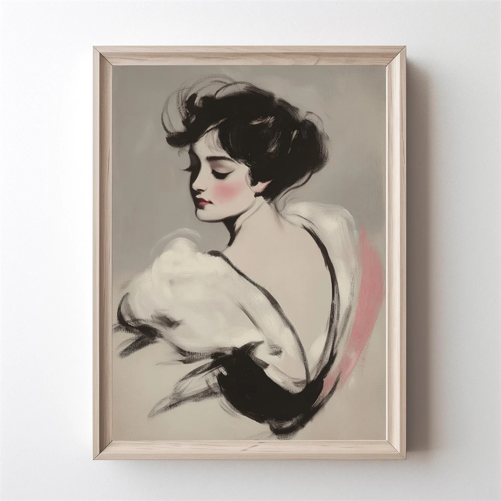 Elegant Victorian Portrait Canvas 2