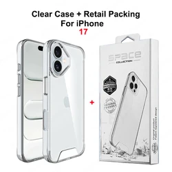 Original Beauty Transparent Acrylic Clear Phone Case Cover (17 with Packing)