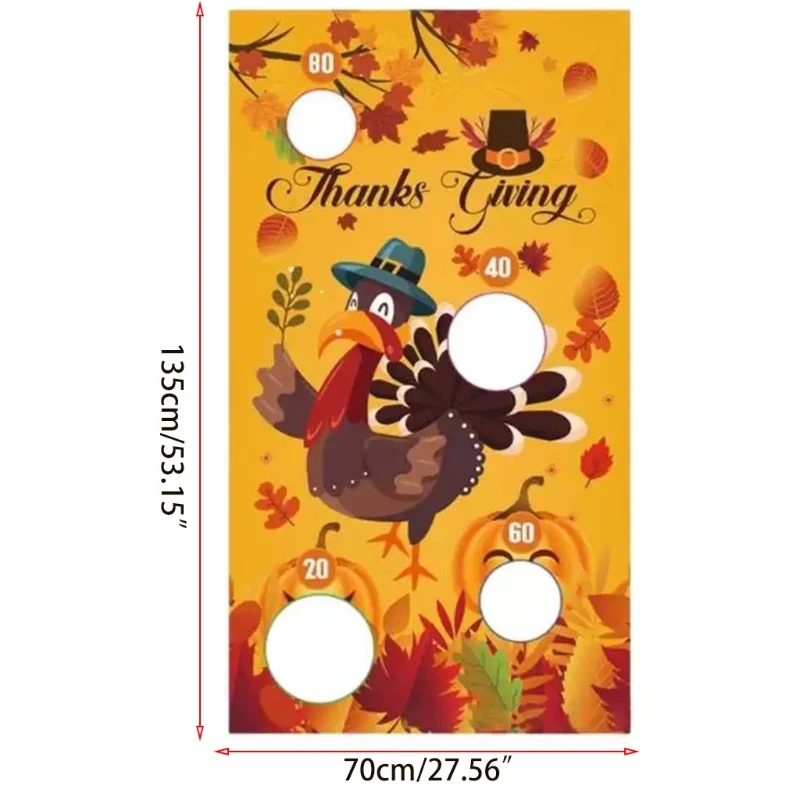 

85WA Throwing Beanbag Toy Early Learning Toss & Catch Carnival Game Funny Gift