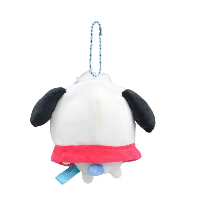 Sanrio Cinnamoroll Pom Pom Purin Plush Toys Kawaii Keychain Cartoon Pachacco Backpack Pendant Accessories Boy Girl Birthday Gift plush toy plush doll plush keychain key chain backpack decoration