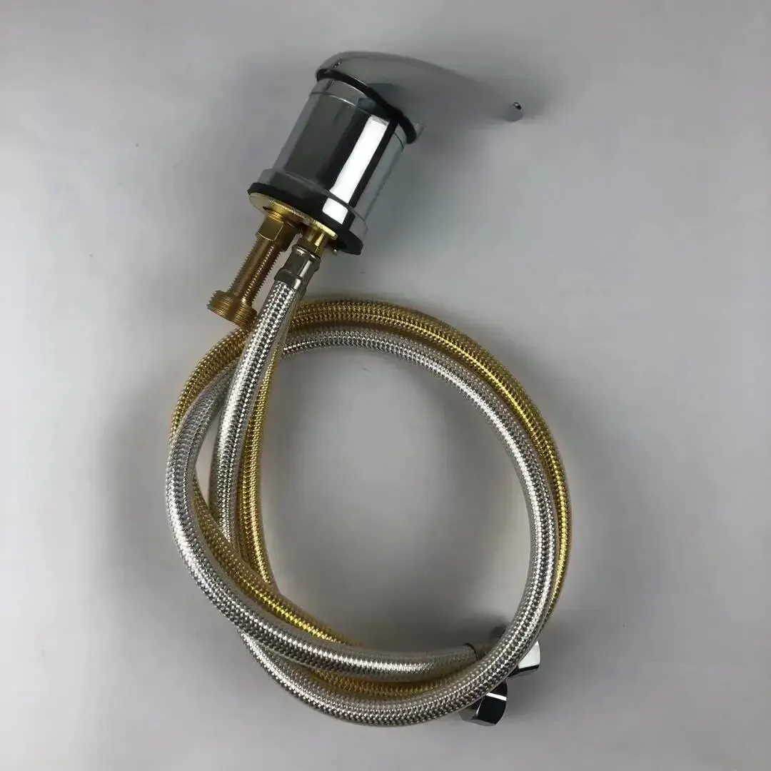 80 gold and silver tube faucet