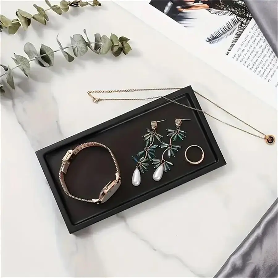 1Pc Bathroom Dressing Silicone Tray, Rectangular Dishwashing Liquid and Sponge Rack, Dressing Table Perfume Organizer, Cosmetic Ring Storage Tray, Home Essentials, Home Decoration, Furniture