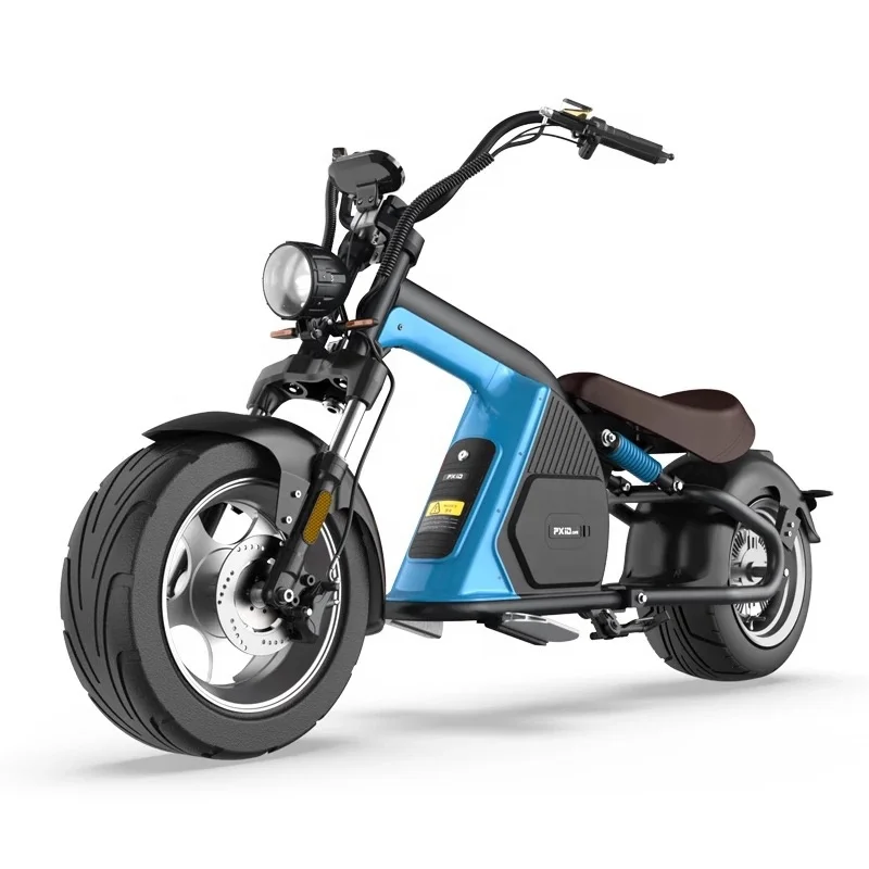 2000w 60v 20ah Fat Tire Chopper Style Electric Bike Scooter Citycoco M1