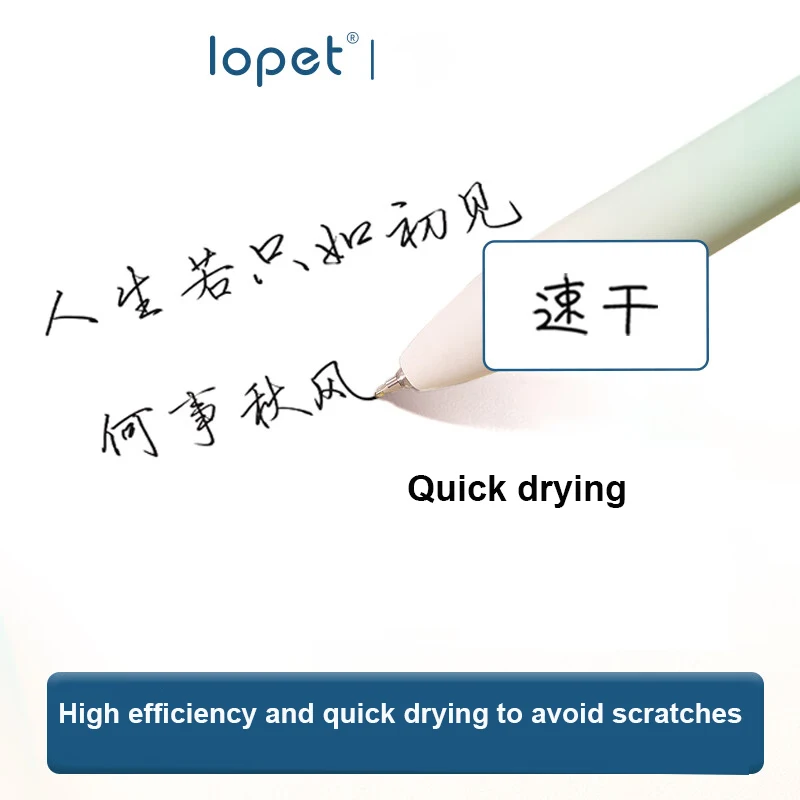 Lopet Fruit Aroma Pens, 0.5mm ST Head Rotary Core Low Gravity Signture Pen Set, High-value Home Office Student Teacher Supplies 5