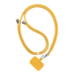 Universal Lanyard Mobile Phone Strap - Multifunctional Neck Sling and Cell Phone Rope (Yellow)