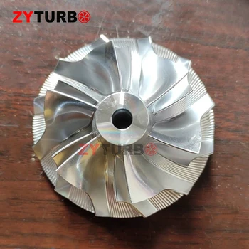 TD05 20G Billet Wheel 52.6/68mm 6+6 blades upgraded Turbo Compressor Wheel For Subaru Impreza WRX/STI EJ20 EJ25 For Mitsubishi E 1