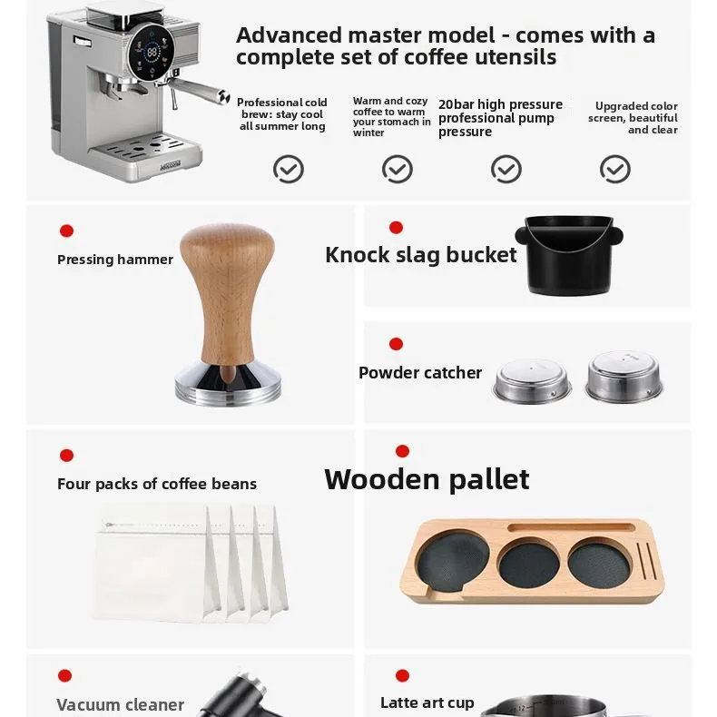 ماكينة اسبريسو منزلية متكاملة