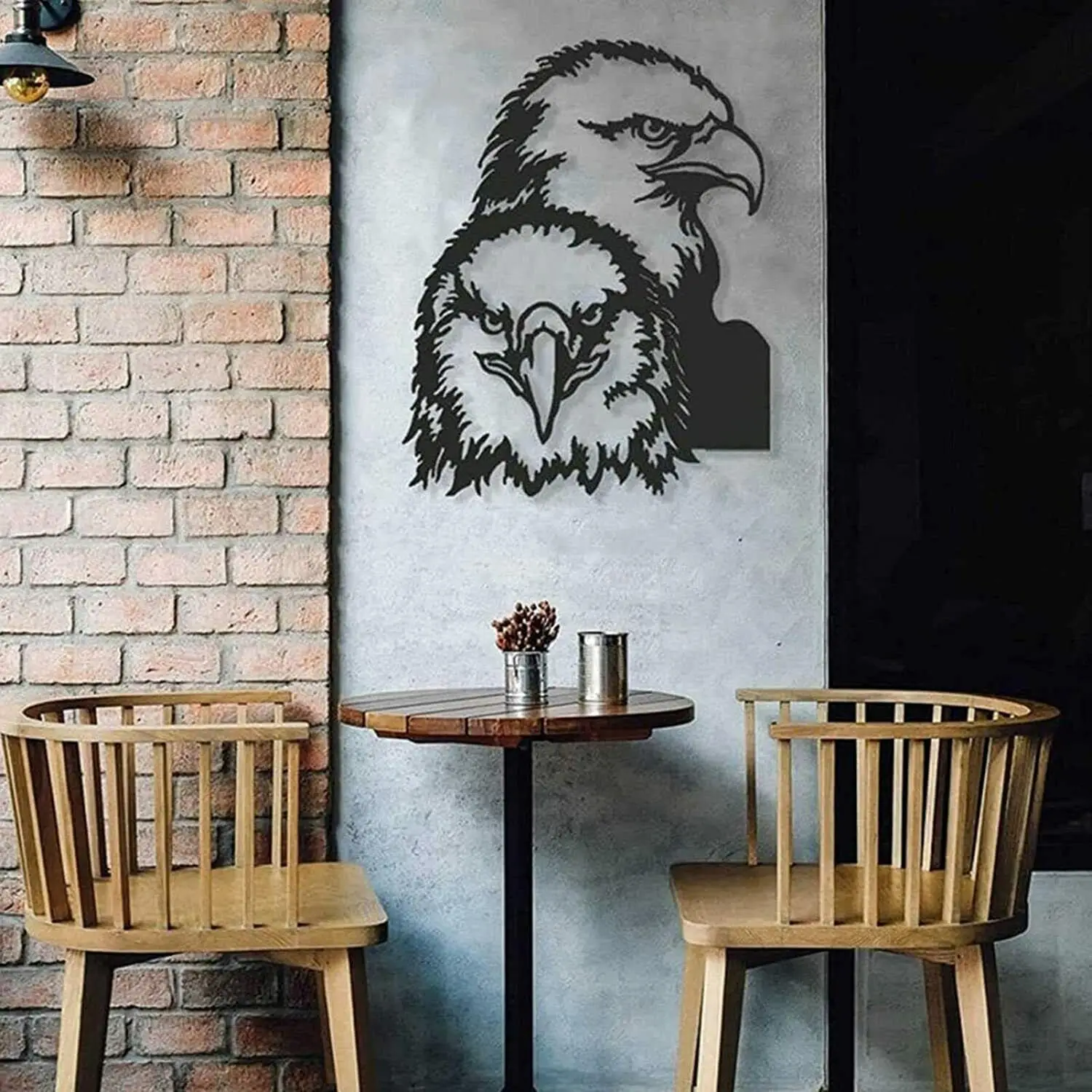 

Metal Wall Sculpture, Eagle Metal Wall Art, Eagle Wall Hanging Sign Living Room/Home Decoration