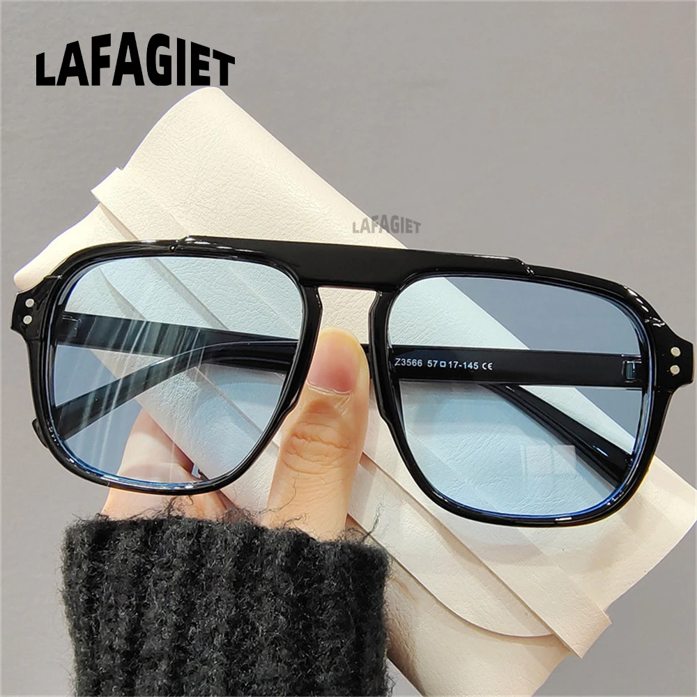 

Luxury Fashion Retro Women's Sunglasses Large Frame Multi Color Optional Men's Sunglasses High Quality Casual Glasses UV400