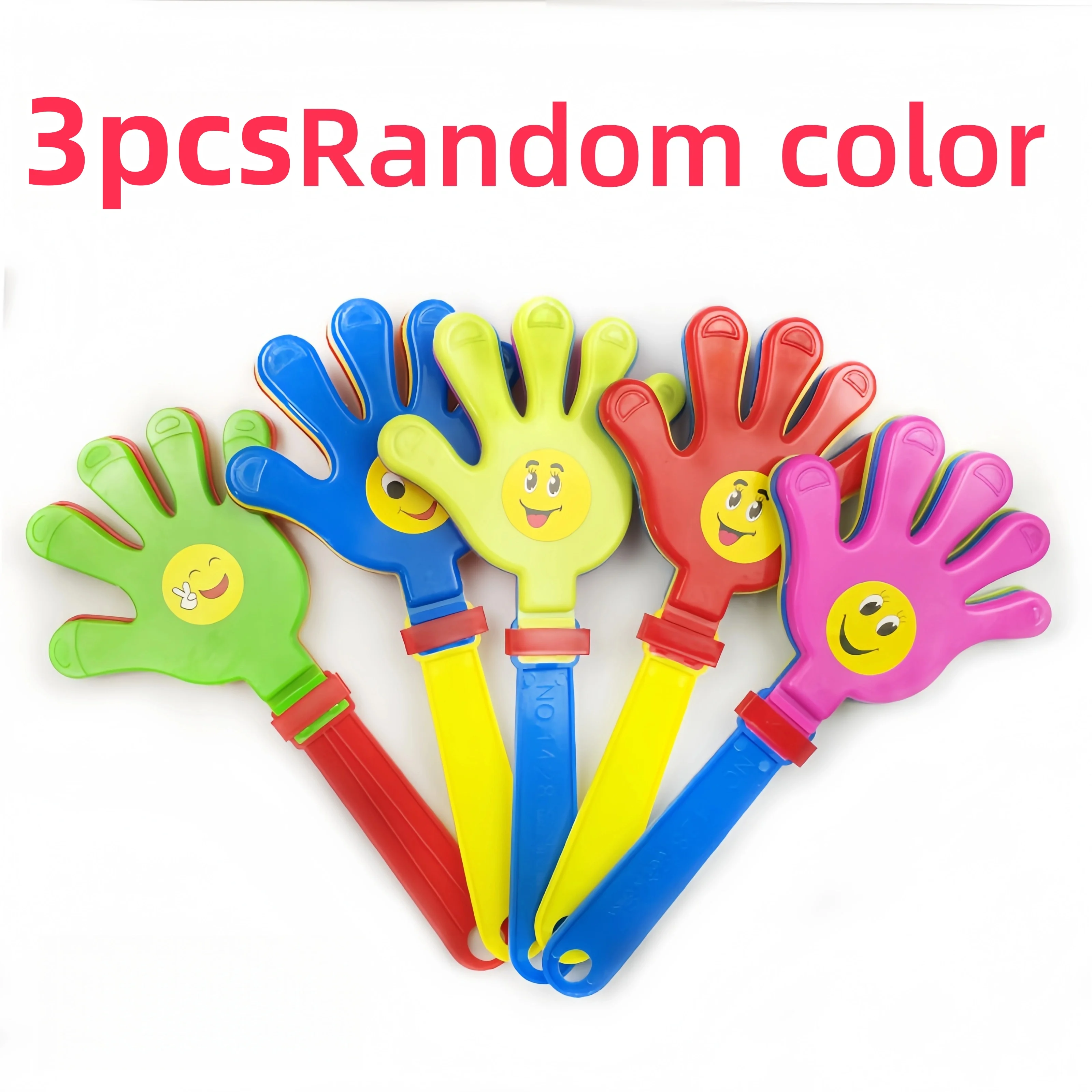 Colorful Hand Clappers – Decorative Cheering Props & Noise Makers