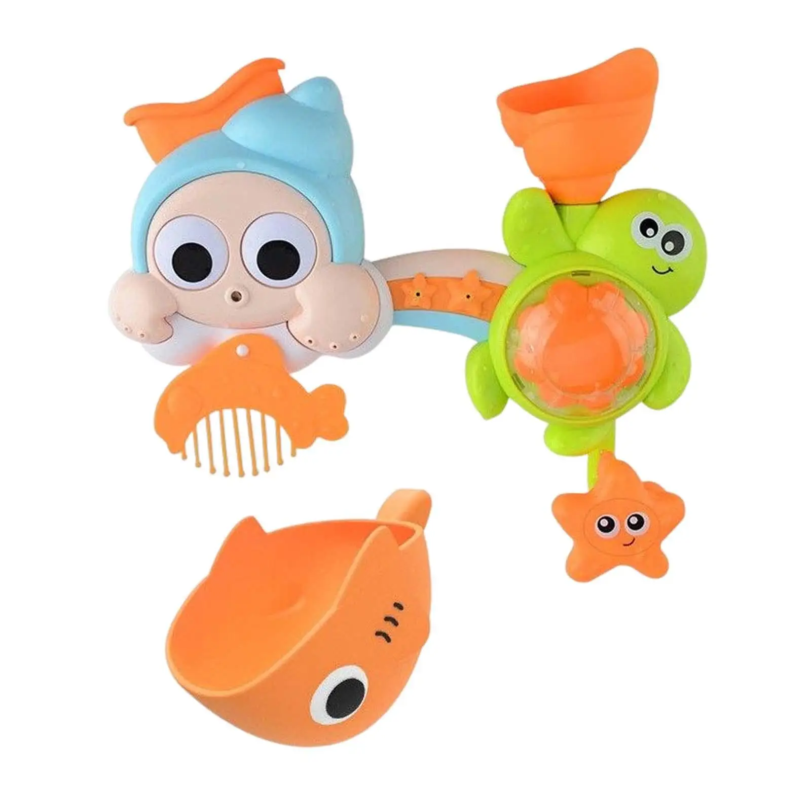 

Bathtub Water Toys Cartoon Interactive Toys Bath Time Water Toys for Preschool Birthday Gifts