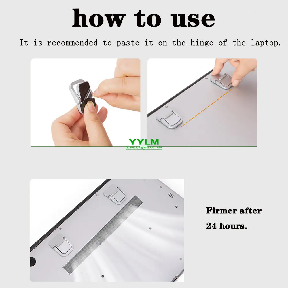 Portable Aluminum Laptop Stand and Keyboard Holder