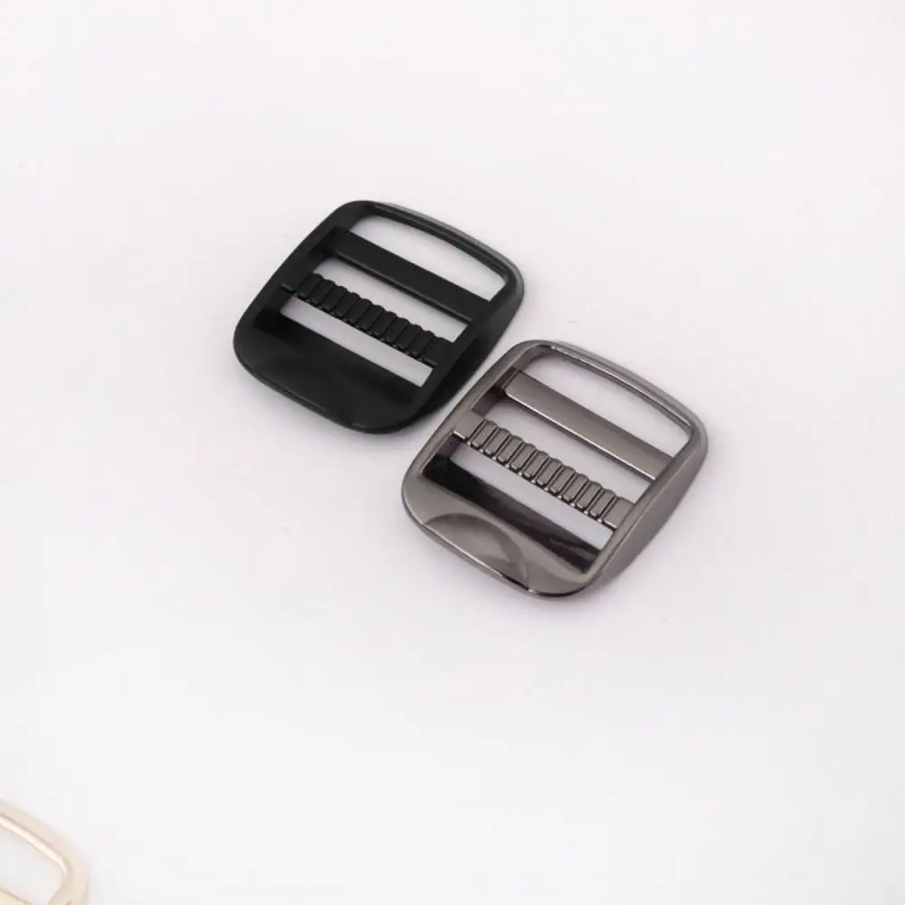 5pcs 20/25/32mm Metal Ladder Lock 3 Colors Metal Slider Adjust Buckles For DIY Backpack Straps