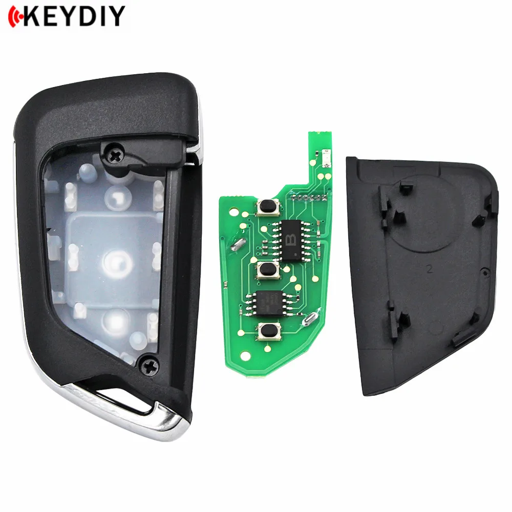 KEYDIY KD MINI B21-3 B21-4 NB21-4 3/4 Buttons Blank Remote Car Key For KD900/KD-X2 Key Programmer B/NB Series Remote Control