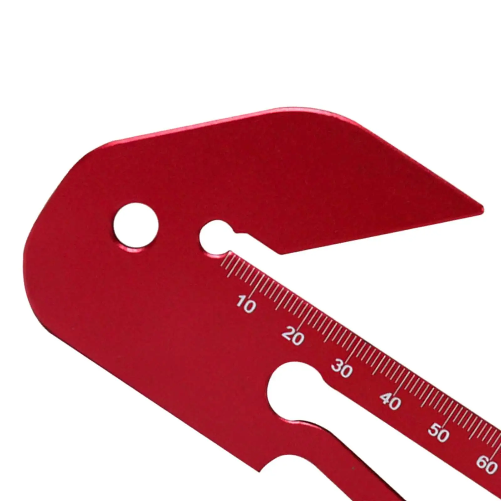 기술 드로잉 엔지니어링 아키텍처 레이아웃 작업용 센터 게이지, 목공 각도 눈금자, 45 도 중심 측정 도구