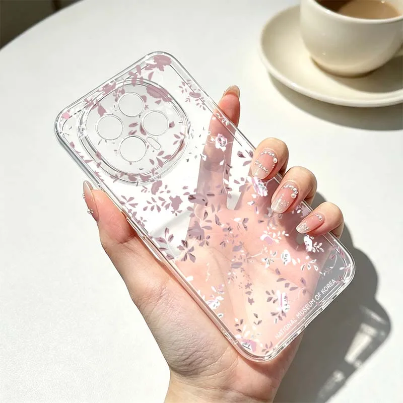 Elegant Floral Grass Phone Case Cover