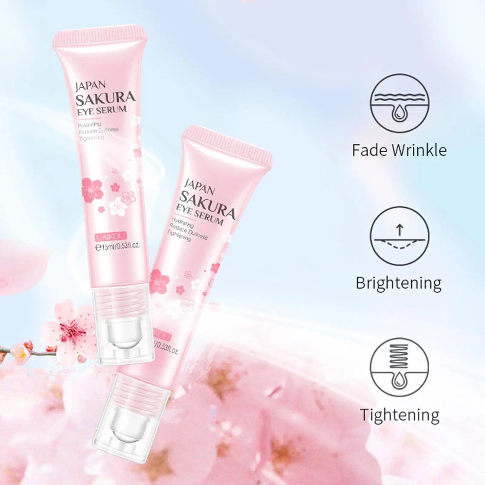 

Serum Eye Massage Cream Slide Ball Essence Firming Eye Remover Wrinkle Anti-Puffiness Under Care Dark Skin Circles Bags M1N2
