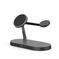 3 in 1 macsafe Wireless Charger For iPhone 14 13 12 Pro Max for Apple Watch 8 7 6 5 Airpods Pro 2 3 Fast Charging Station - Image 6