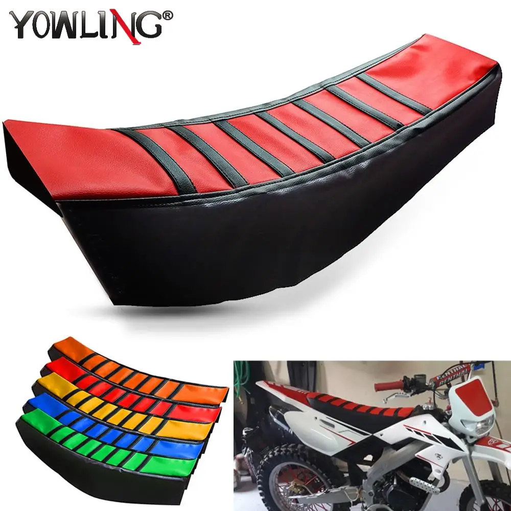 

FOR HONDA CR80R CR85R CRF150R CR125R CR250R CRF250R CRF450R CRF250X Dirt Bike Enduro Motocross Ribbed Gripper Soft Seat Cover