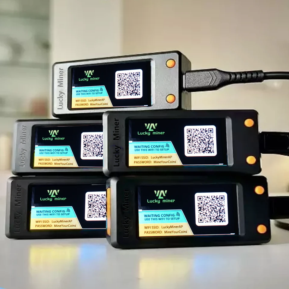 Gold Nugget Bitcoin Miner Usb Bitcoin Miner NerdMiner Lucky Miner V2 78KH/S  1W 1.9