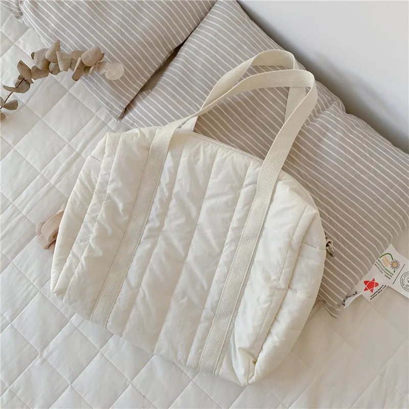 2024 Cloth Bag Tote Bag Fashion Going Out Large Capacity Fashion Mommy Bag Baby Bag Korean Style Hand Bags Mommy Shoulder Bag 5
