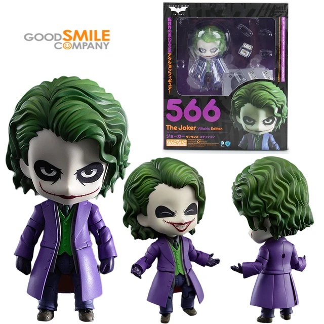 tro på Opaque log Good Smile GSC 566 Batman The Dark Knight The Joker Nendoroid 10Cm Original  Action Figure Model Kid Toy Gift Anime Collection _ - AliExpress Mobile