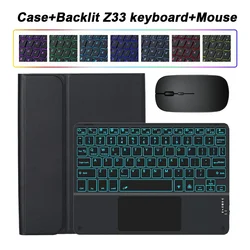 Premium Keyboard Case with Pen Slot for Korean (Black D Backlit)
