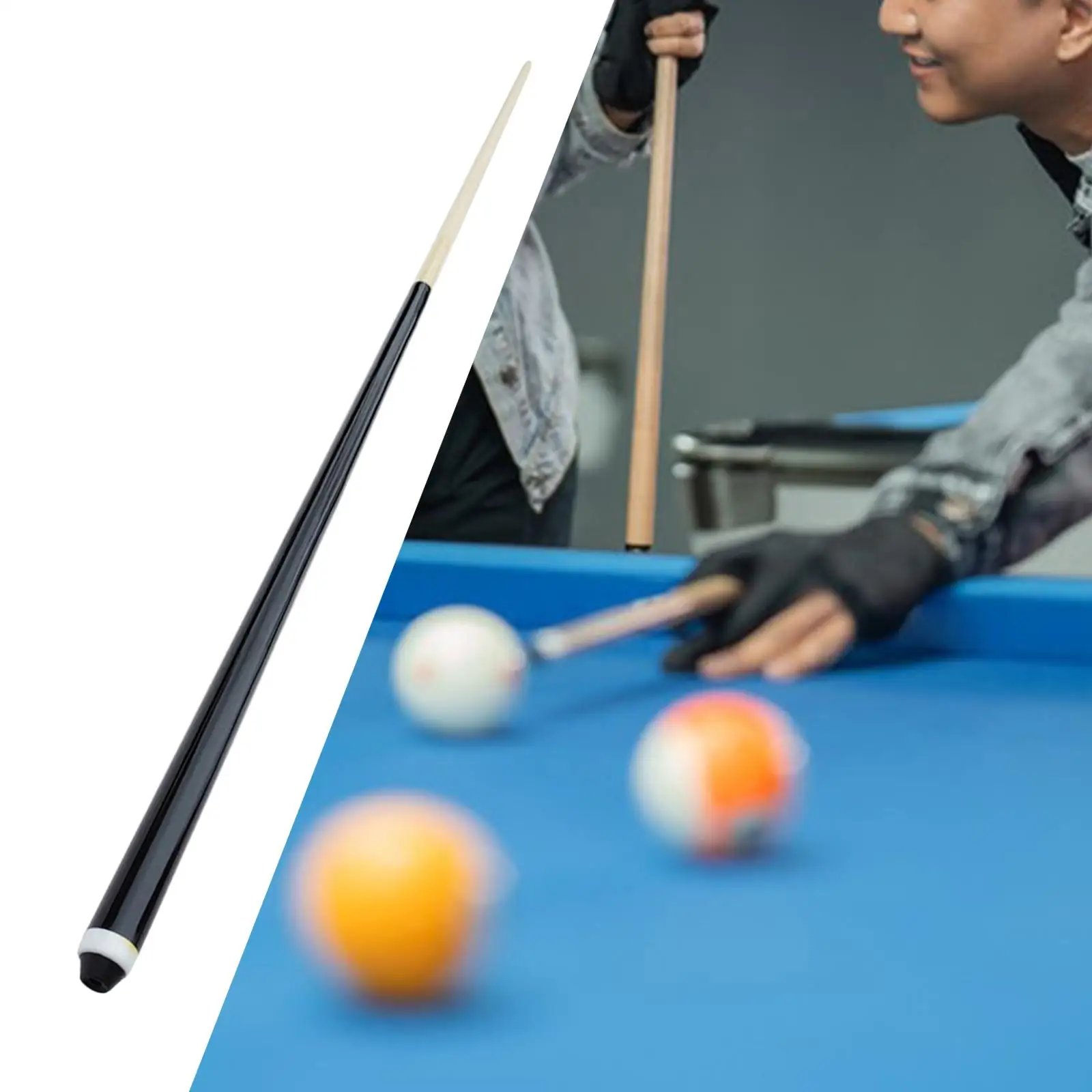 Billiard Cue Stick Wooden Pool Table Sticks for Snooker Competition Training