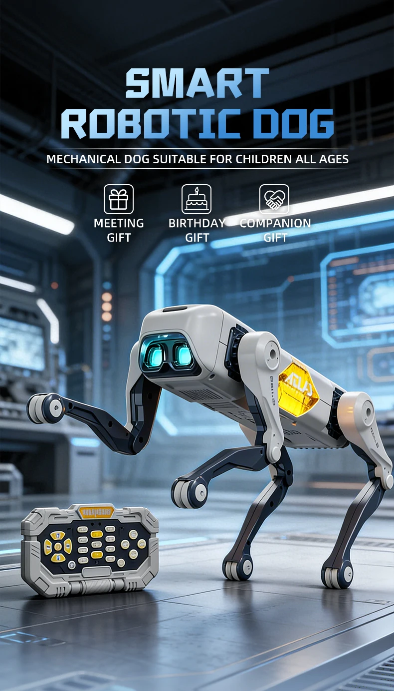 Intelligente robothond met spraakbesturing en programmering_voghion.com
