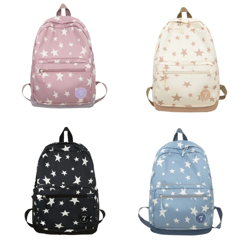 

2023 Double Strap Shoulder Bag Girl Student Teens Backpack School Bag Rucksack