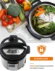 Chef Electric Pressure Cooker 6.3 Quarts, 24-Hour Preset Timer, Stainless Steel Interior with Safety Features 5