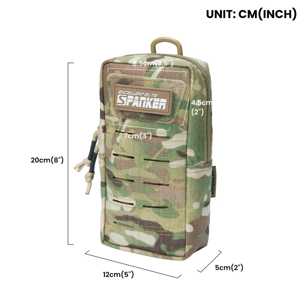 Tactical Molle Pouch Outdoor Waist Bag EDC Tools Accessories Bag Hunting Vest Utility Pack Cell Phone Holder Fanny Pack 2