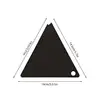 Snowboard Wax Scraper Triangle Portable Black Ski Wax Remover Snowboard Wax Removal Tool Accessories Repair Maintenance Gear 6