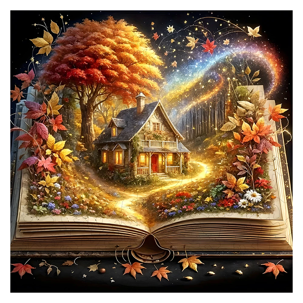 Exquisite Gift Wooden Puzzle - Challenging Vibrant UV Print Jigsaw