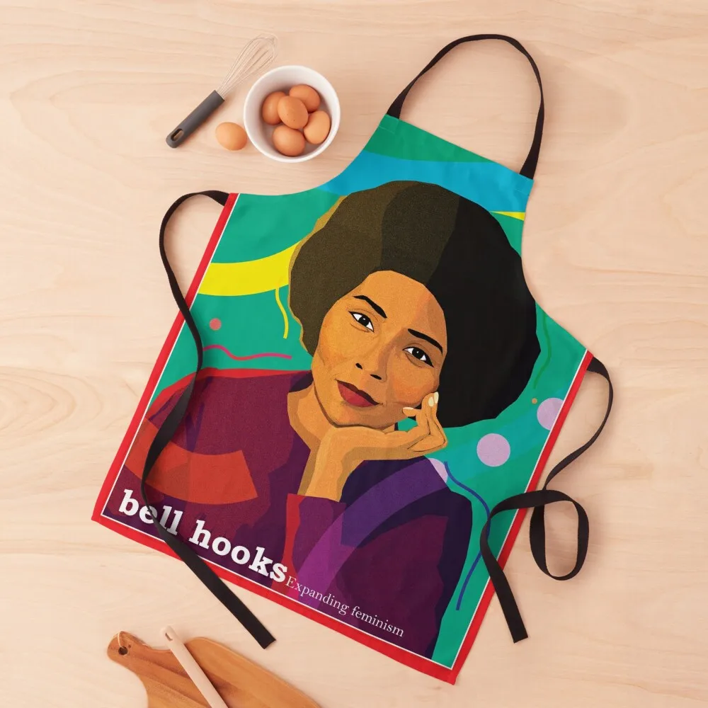 

bell hooks 1984 Apron Kitchen Front professional kitchen Apron