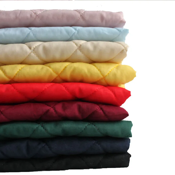 CottonSolidColourSandwichFabricFabricQuiltingCottonLining