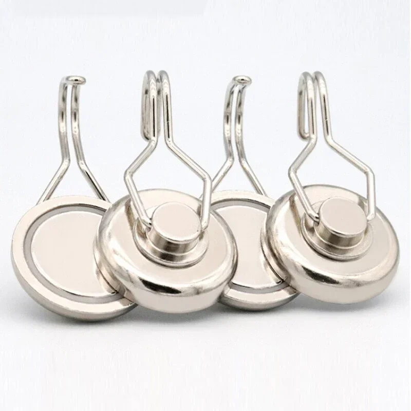 Description Picture 5 of item360 Degrees Rotating Magnetic Hook Strong Power Hooks Magnet Super Punch-free Self-adhesive Key Hanger Wall Magnetic Key Holder