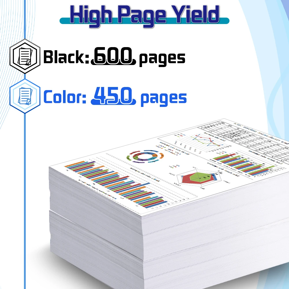 Ink Cartridge Remanufactured For HP 302XL For HP Deskjet Printers