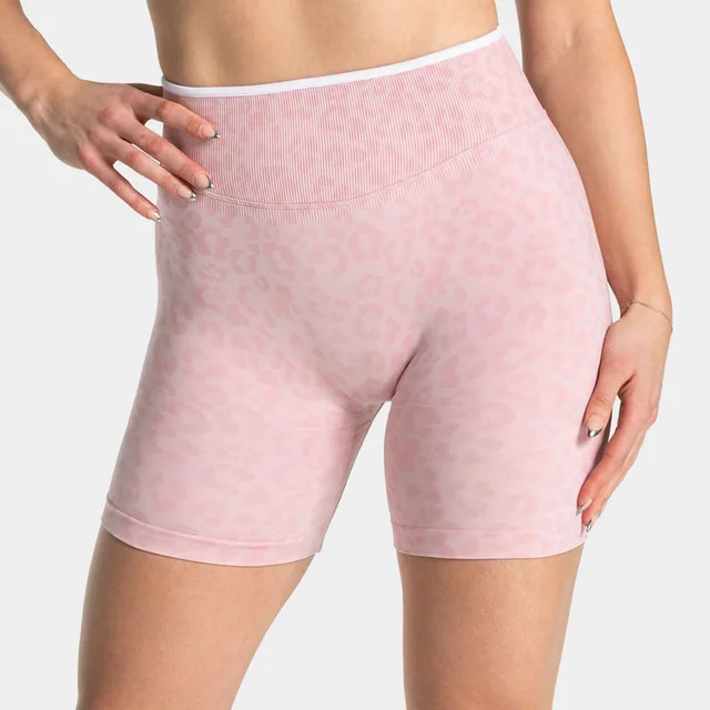 83839-4dc997.jpg Short de yoga imprimé léopard pour femmes, short de sport sans couture, short de sport taille haute push-up, short de cyclisme