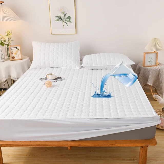 Protège-matelas imperméable, drap-housse épais, doux et respirant, taille  personnalisée - AliExpress