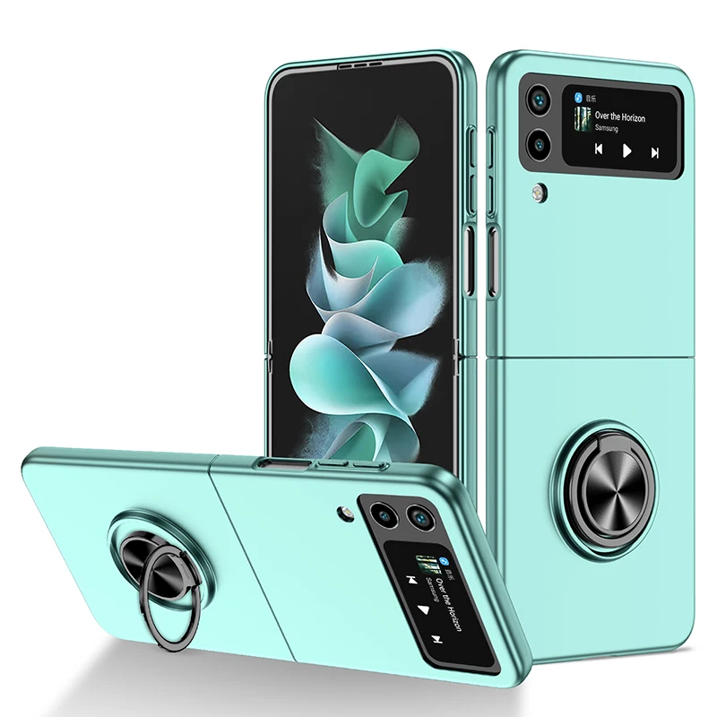 Shockproof Armor Case with Magnet Ring Kickstand