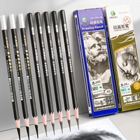 Professional Sketch Drawing Pencil Set 2H HB B 2B 3B 4B 5B 6B 8B 12B Shading Charcoal Graphite Pencils Stationery Art Supplies 2