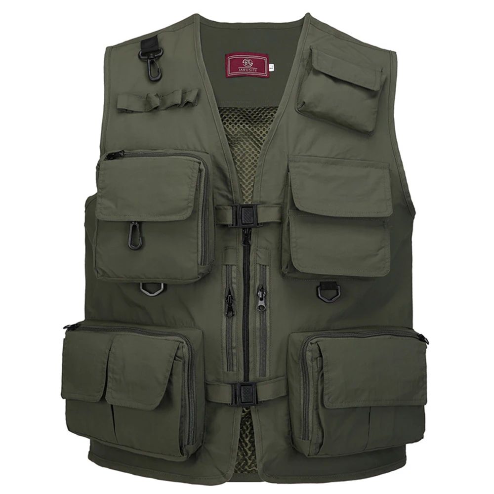 

Ultra Lightweight Fishing Jacket Quick-drying Mesh Vest Multi-Pocket Mesh Vest Outdoor Vest Multi Pocket Summer Mesh Vest