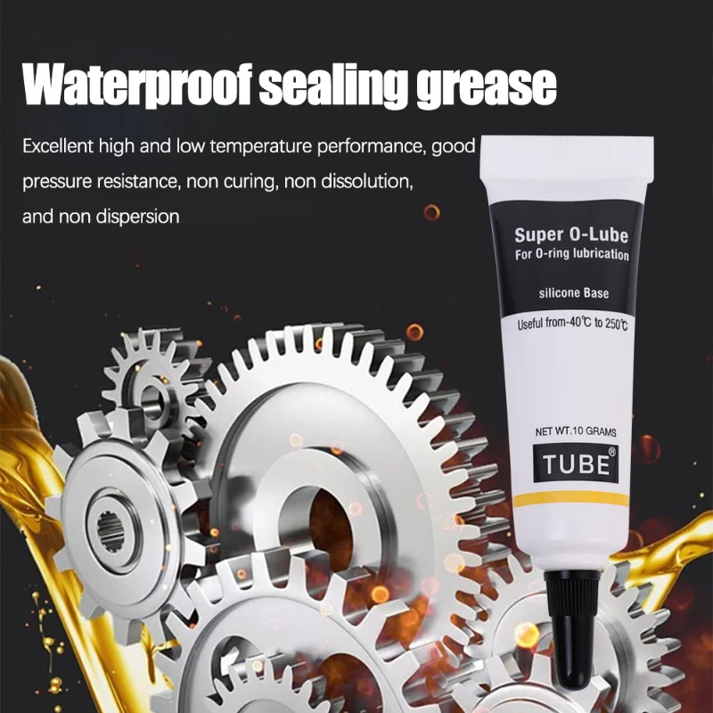Waterproof Seal Silicone Grease 1/2pcs For O-Ring Faucet Plumber Coffee Machine