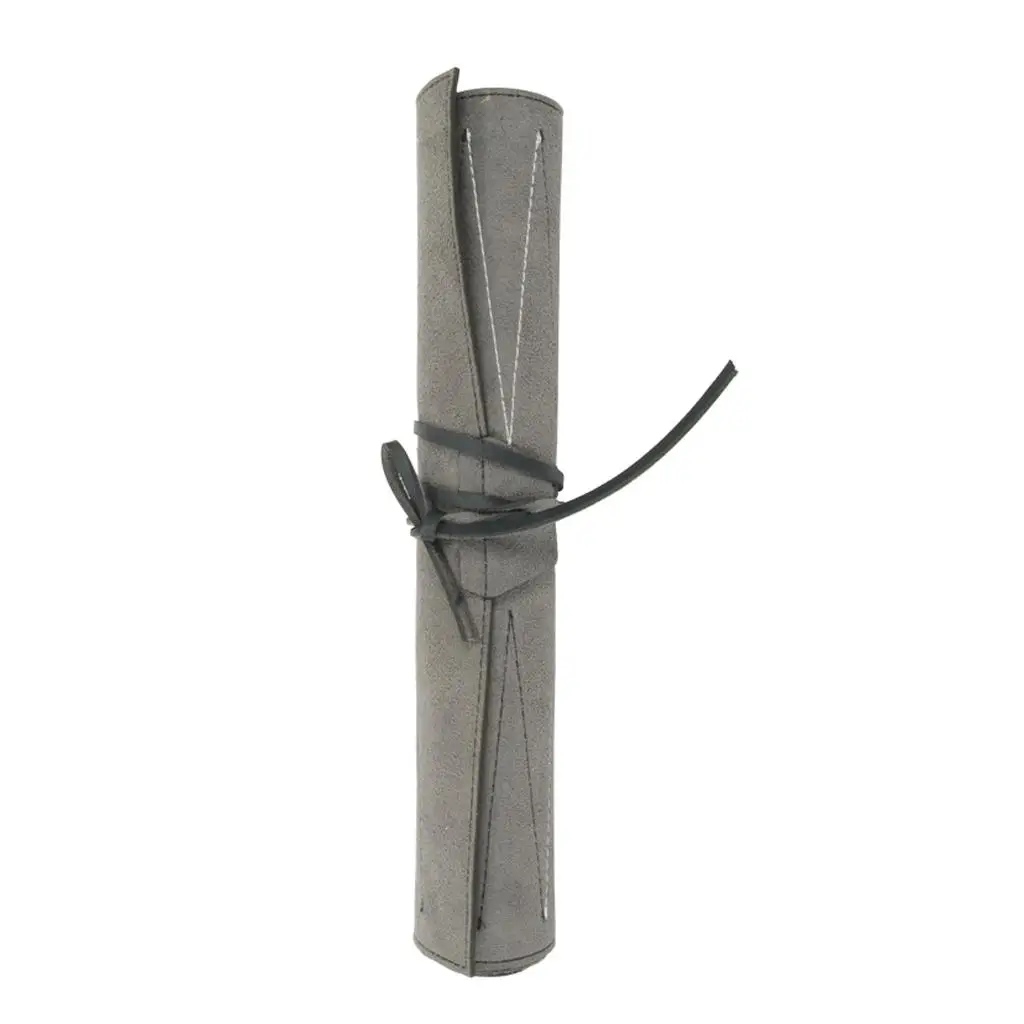 Classic Portable Recreational PU Leather Roll-Up Backgammon Board Game Toys