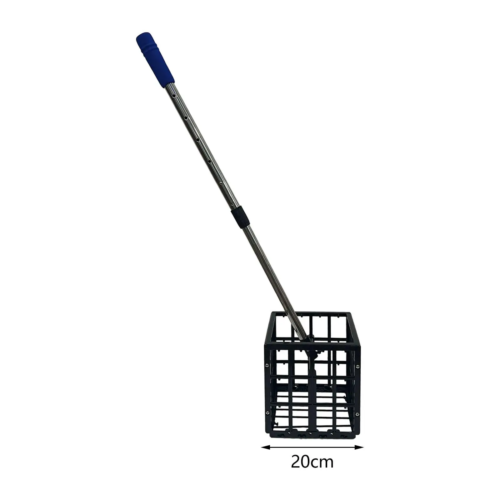 

Telescopic Golf Ball Picker Retriever Sturdy Scalable Handle 58cm-92cm Picking Container for Improving Training Efficiency