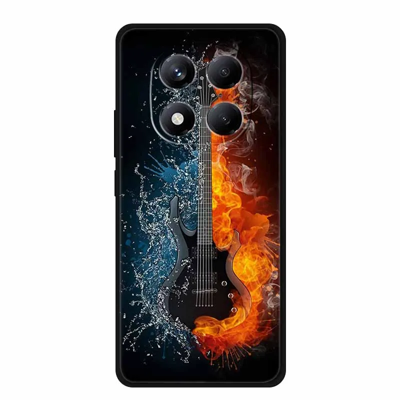 Luxury Soft Silicone Protective Phone Case - Elegant Back Cover with TPU