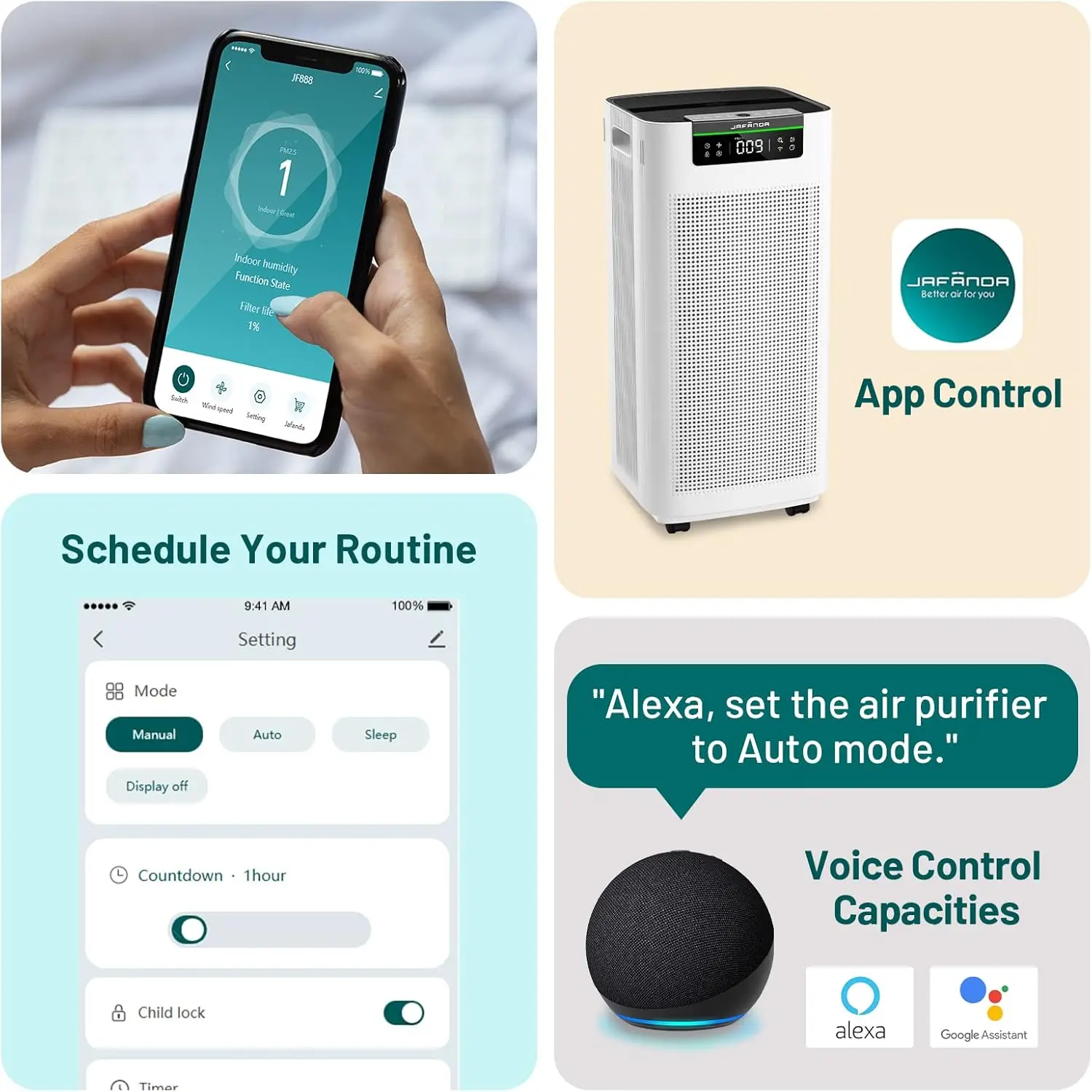 13 & Activated Carbon Filters, Air Cleaner Remove Dust Pollen Smoke All 5